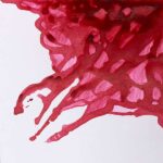 Winsor & Newton Kresliaci tuš Deep Red 14 ml
