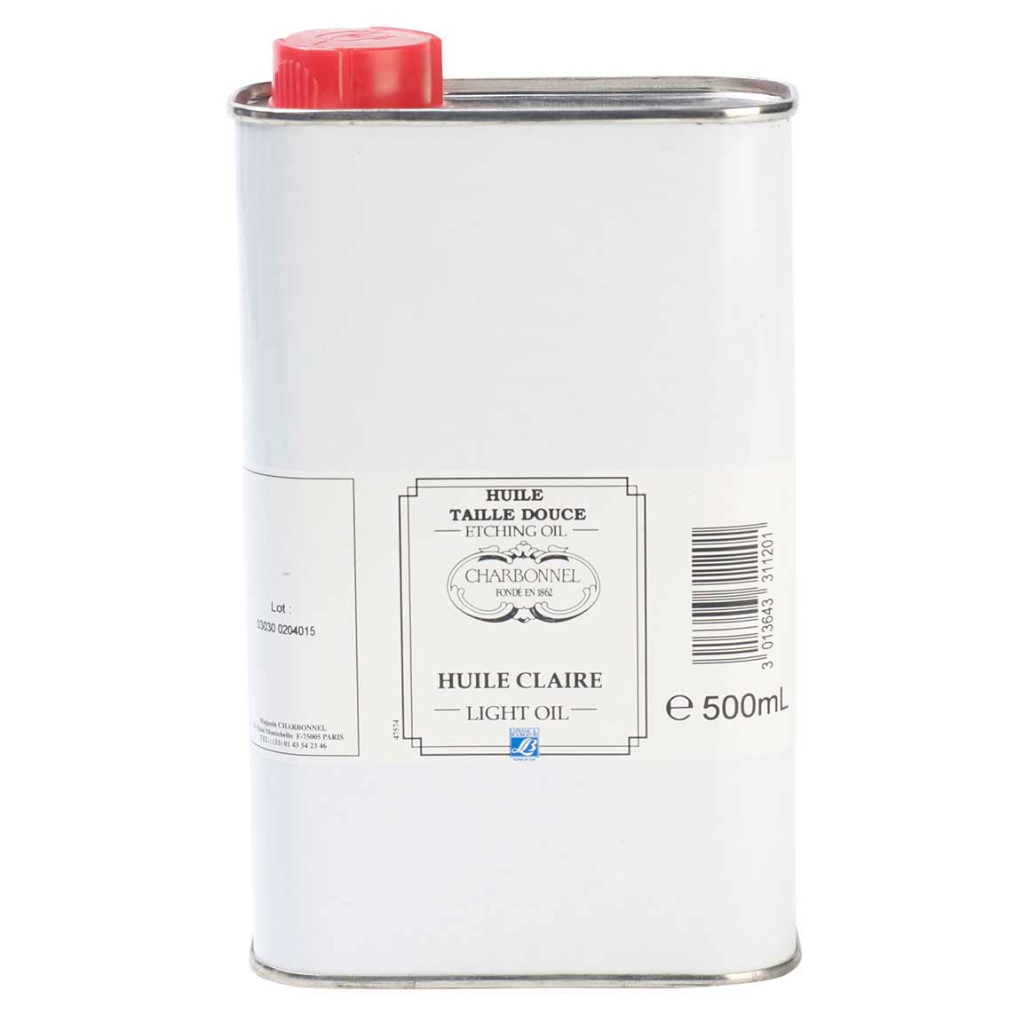 Charbonnel hĺbkotlačový olej (Light oil) 500ml
